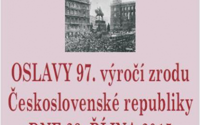 Pozvánka 28. říjen 2015