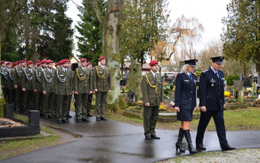 Zástupci Policie ČR a příslušníci 44.lmopr