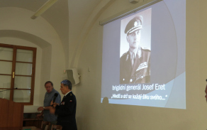 Otevření expozice 44.lmopr generálála Josefa ERETA v Muzeu Jindřichohradecka